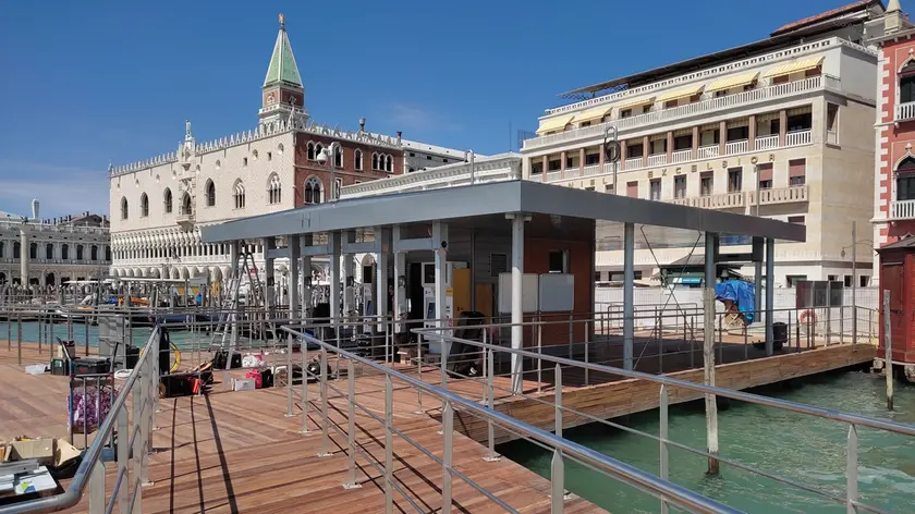 L'imbarcadero di San Zaccaria realizzato da Zintek