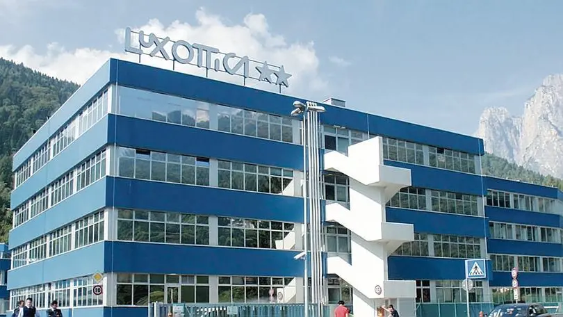 Lo stabilimento di Luxottica ad Agordo