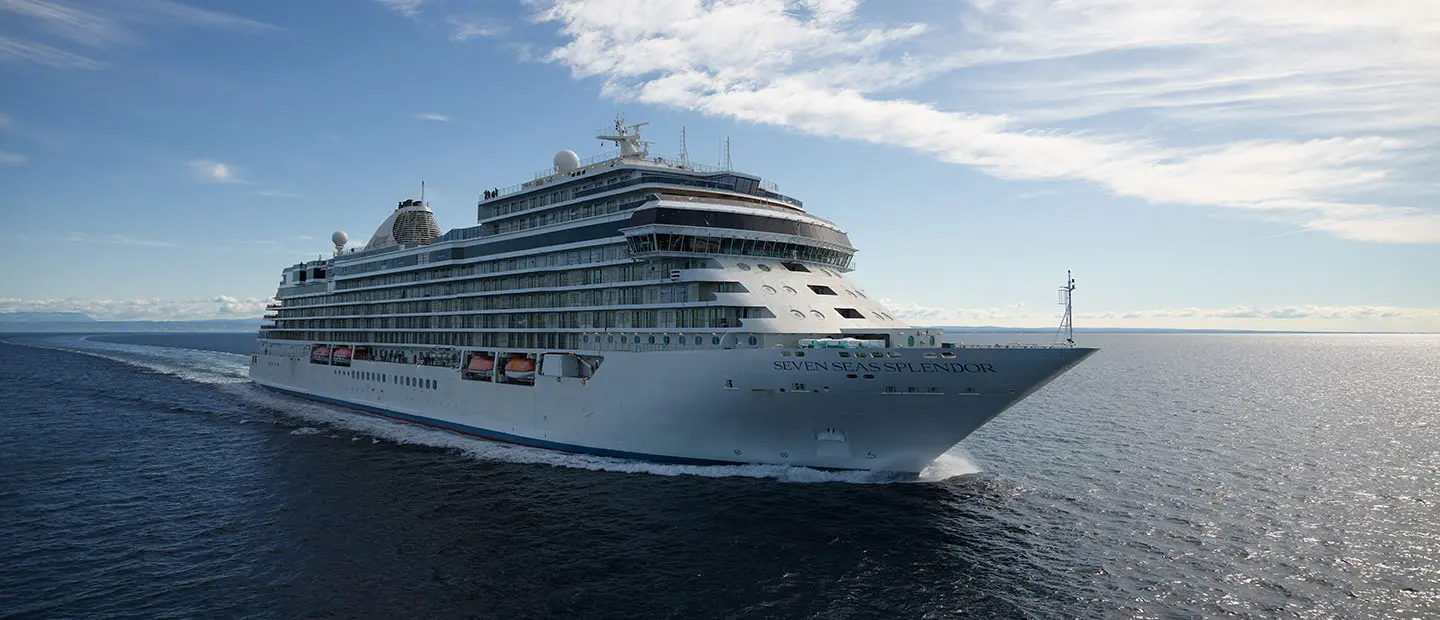 La Seven Seas Splendor che Fincantieri ha già costruito per Regent Seven Seas Cruises