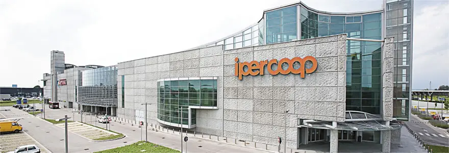 Ipercoop a Pordenone, opera realizzata da Ici Coop