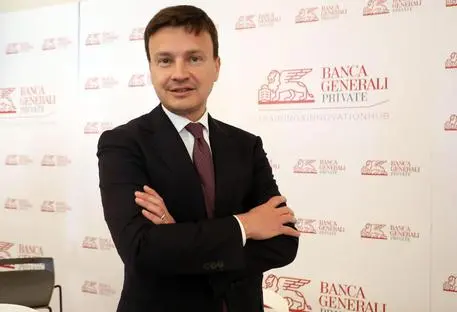 L'ad di Banca Generale Gian Maria Mossa in occasione della presentazione dell'Innovation Hub. Milano 4 Febbraio 2020. ANSA / MATTEO BAZZI