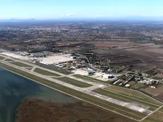 Veduta aerea del Marco Polo di Venezia