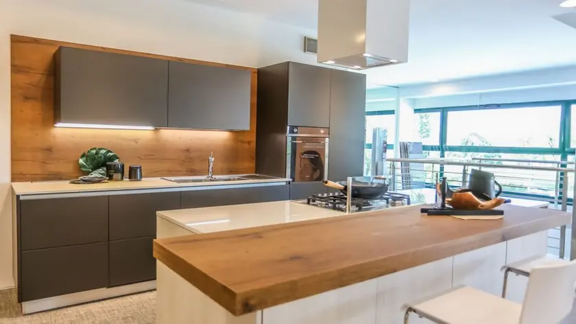 Una cucina realizzata dal gruppo Zanutta (foto tratta dal sito dell'azienda)