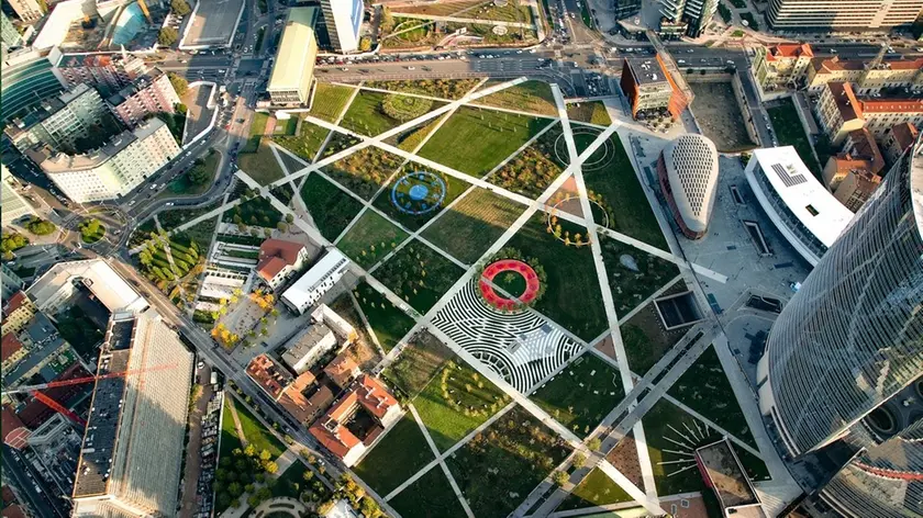 La biblioteca degli alberi a Milano