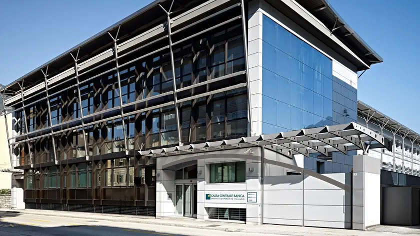 La sede di Cassa Centrale Banca a Trento