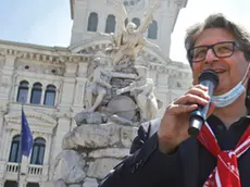 Lasorte Trieste 13/06/20 - Piazza Unita', Manifestazione per Zeno D'Agostino