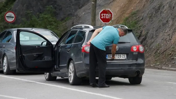 La guerra delle targhe in Kosovo