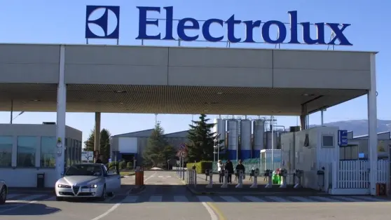 Lo stabilimento Electrolux di Porcia