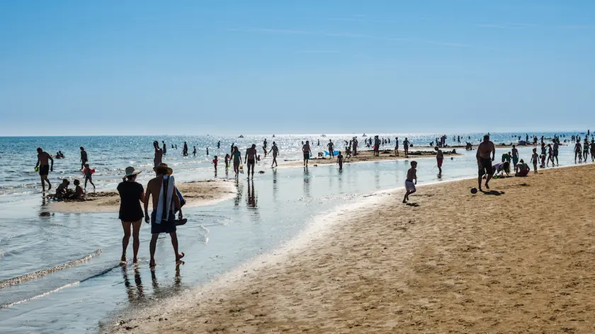 L’incidente si è verificato nel tratto di mare davanti all’hotel Principe, in zona viale Aurora