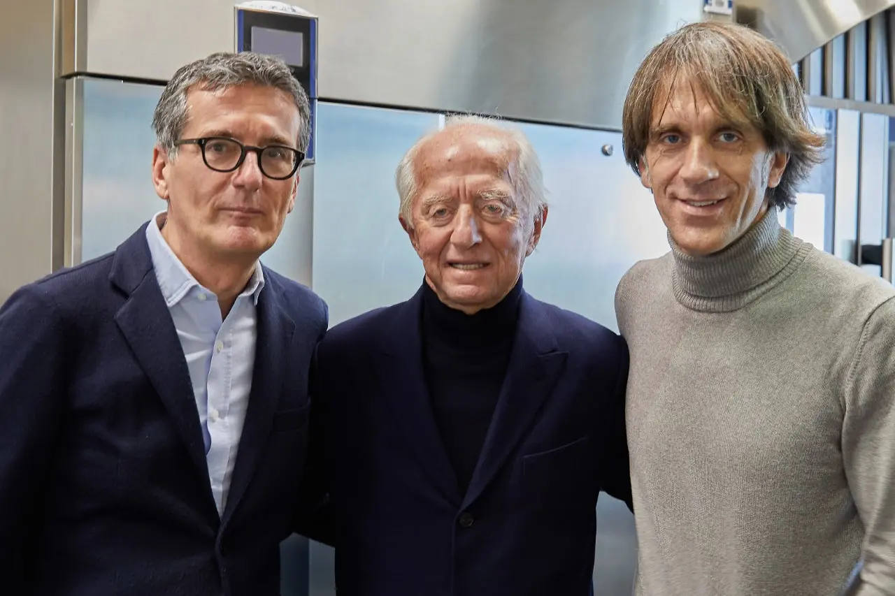 Francesco Milleri, Leonardo Del Vecchio, Davide Oldani