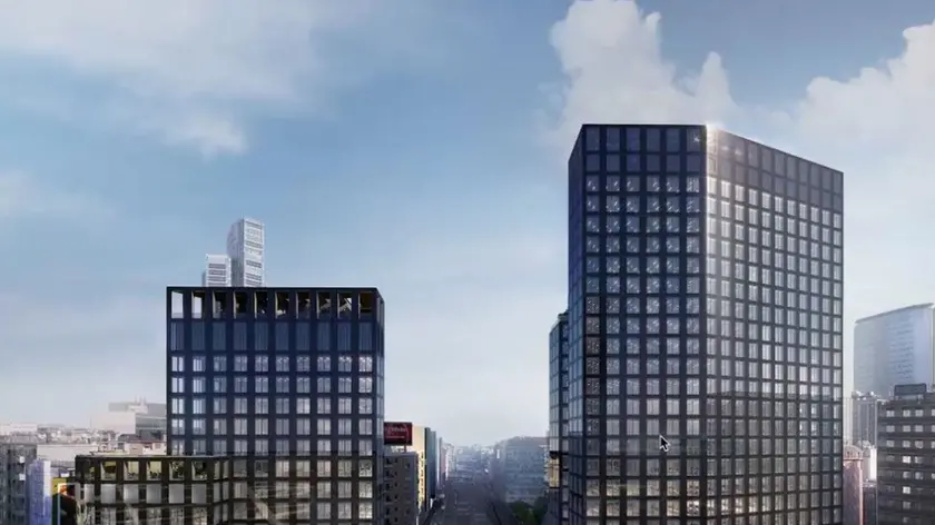 Le due nuove torri di Milano (Wolf Visualization Agency)