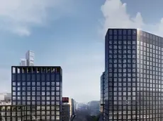 Le due nuove torri di Milano (Wolf Visualization Agency)