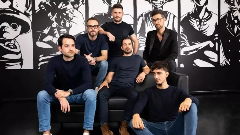 Da sinistra Riccardo Caneve, Andrea Zaniolo, Riccardo Barcolari, Luca De Zordo, Bassel Bakdounes e Giacomo Voltolina
