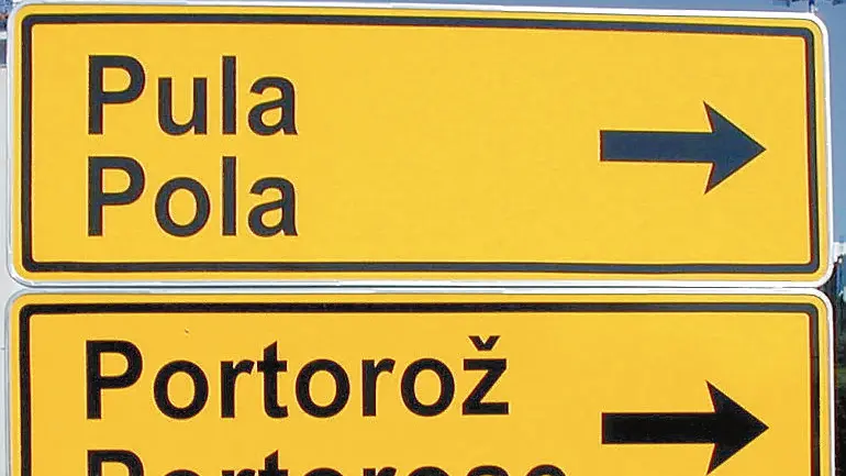 ISTRIA BILINGUISMO