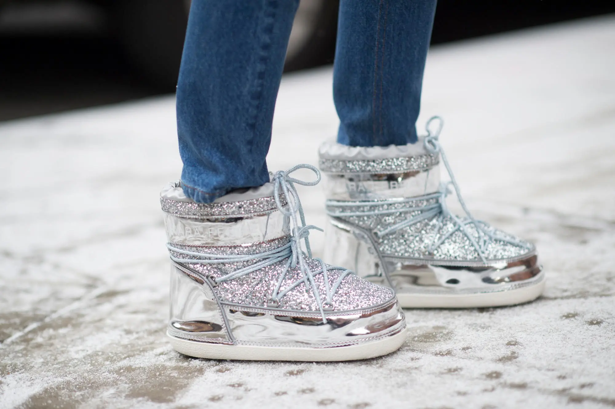 Il modello di Chiara Ferragni che copia i Moon Boot