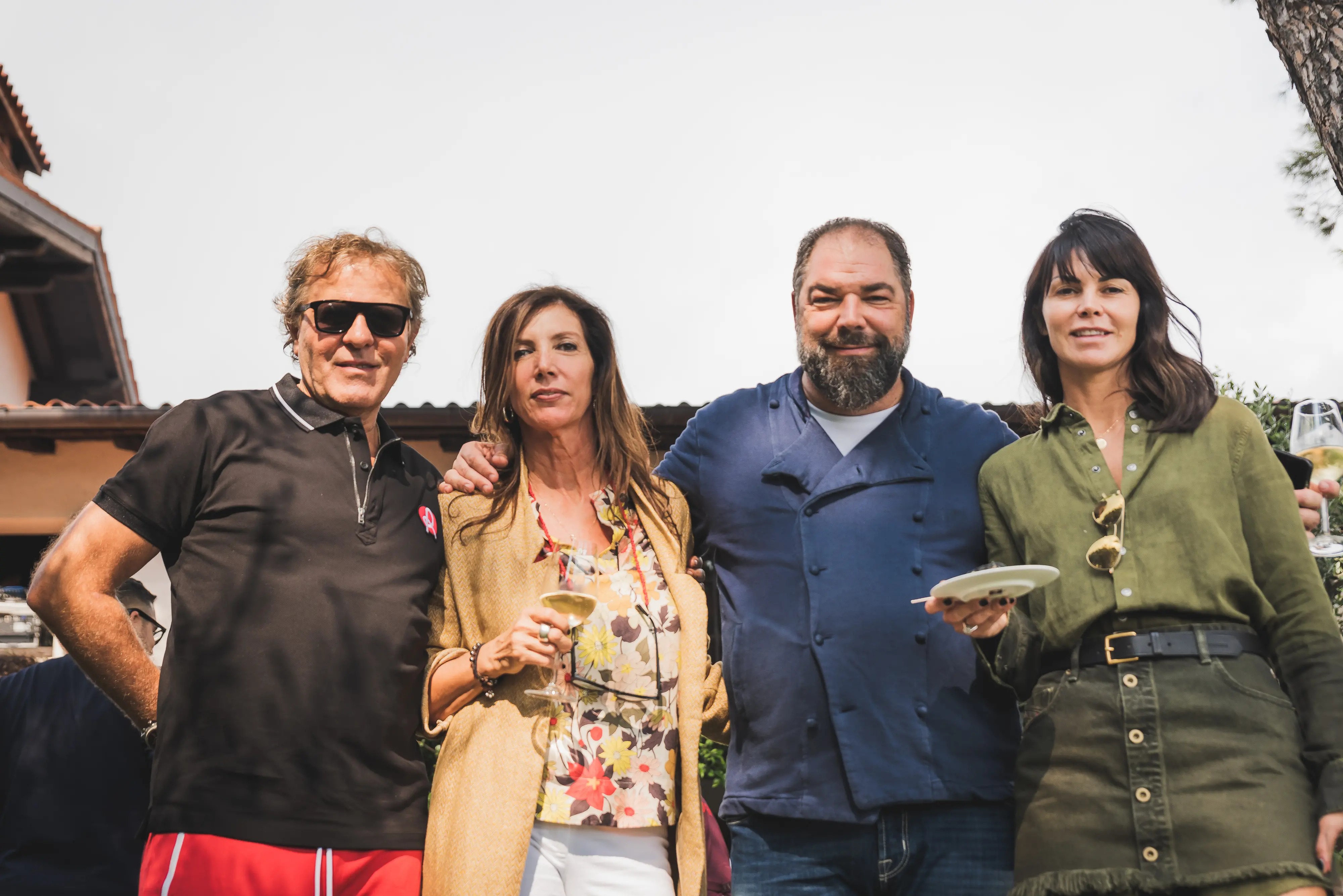 Da sinistra Renzo Rosso, Mariangela Spada, Raffaele Alajmo, Arianna Alessi (photo credit Guglielmo Alati)