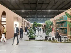 Il rendering del Supersalone di settembre