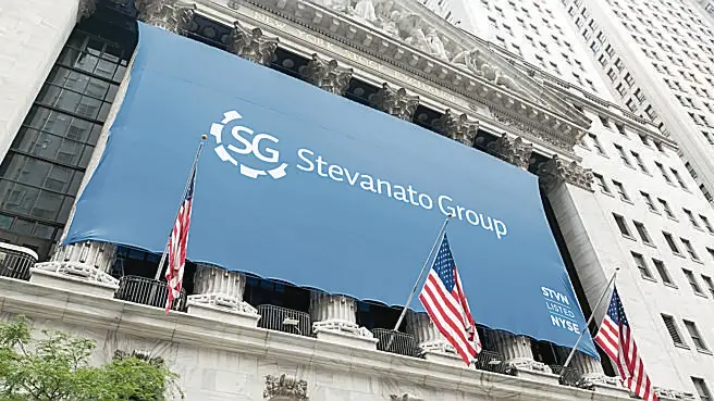 Stevanato Group (STVN) Rings The Opening Bell® The New York Stock Exchange welcomes Stevanato Group (NYSE: STVN), today, Tuesday, July 20, 2021, in celebration of its recent listing. To honor the occasion, Lisa Miles, Senior Investor Relations VP, joined by John Tuttle, NYSE Vice Chairman and Chief Commercial Officer, rings The Opening Bell® Photo Credit: NYSE
