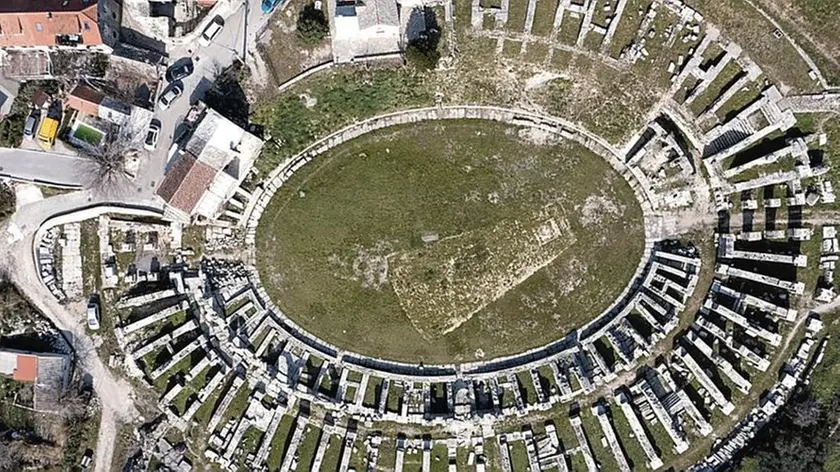 L’arena di Salona Foto da jutarnji.hr