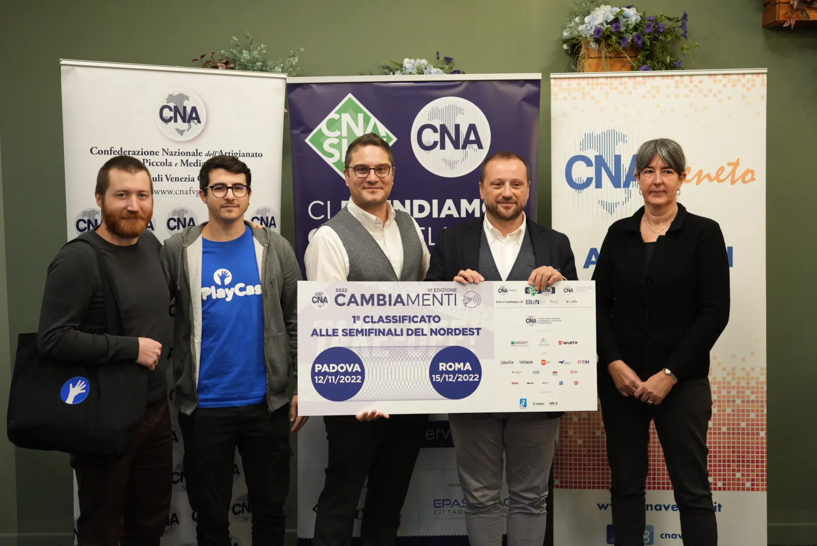 I finalisti della semifinale Nordest del Premio Cambiamenti