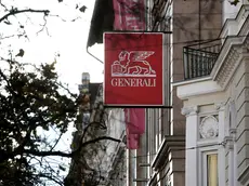 FILE PHOTO: The logo of insurance company Generali is seen on the company headquarters in Budapest, Hungary, November 29, 2019. Picture taken November 29, 2019. REUTERS/Tamas Kaszas/File Photo