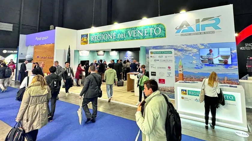 Lo stand di Rir Air e della Regione Veneto a Milano
