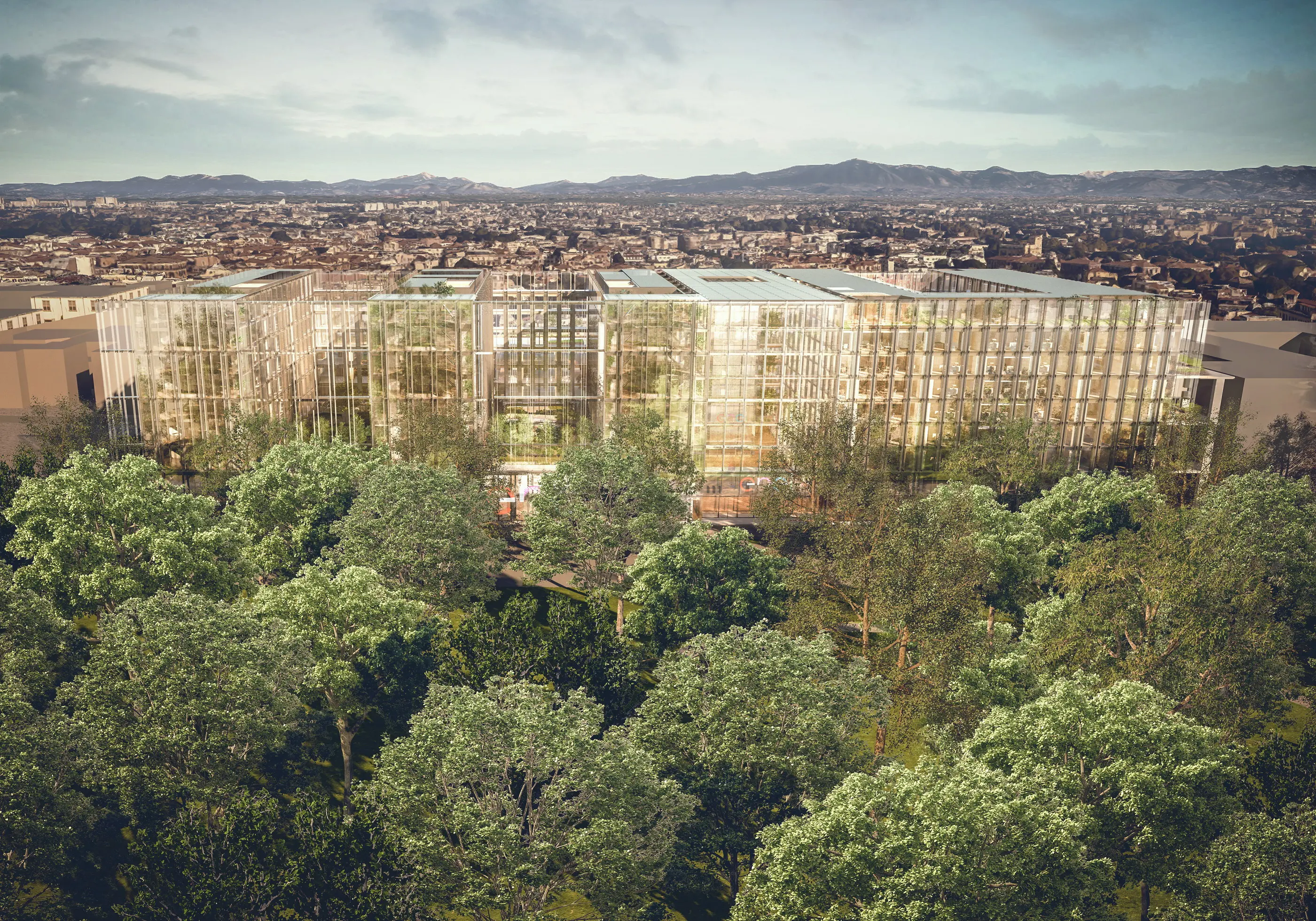 Il nuovo quartier generale Enel a Roma, altra realizzazione di Permasteelisa