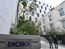 La sede di Luxottica Group Spa , Milano 19 aprile 2018. ANSA/DANIEL DAL ZENNARO