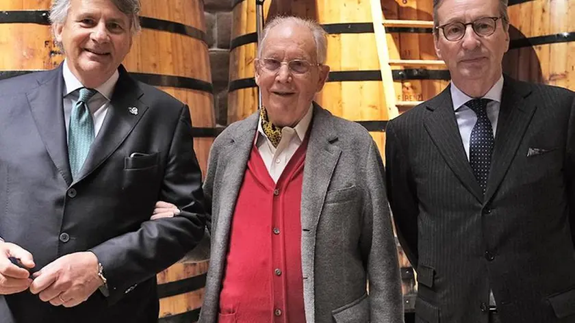 Guido, Franco e Piero Luxardo (fotoservizio Piran e Cesaro)