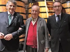 Guido, Franco e Piero Luxardo (fotoservizio Piran e Cesaro)