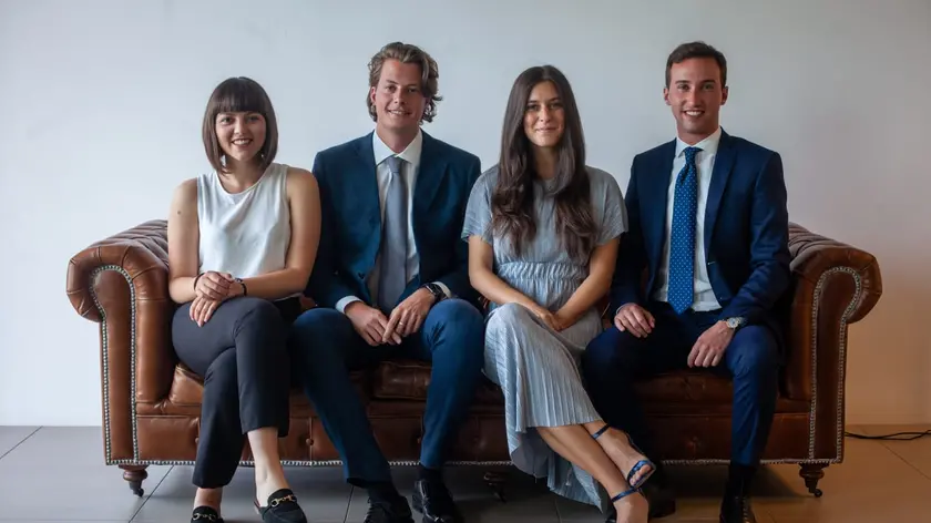 Da sinistra Francesca Notaro, Mattia Silvestrin, Eleonora Diana, Giacomo Bordin