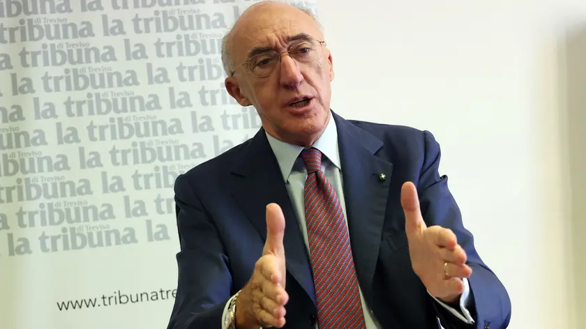 BORIN AG.FOTOFILM TREVISO ENRICO MARCHI PRESIDENTE DELLA SAVE IN REDAZIONE