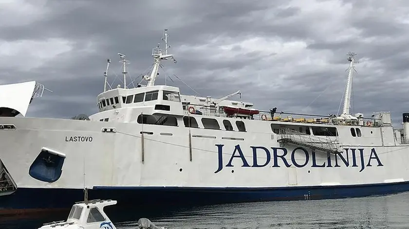 Il traghetto Lastovo