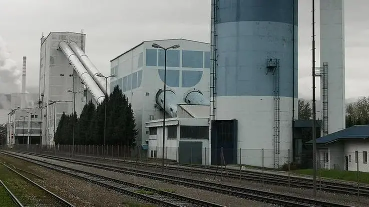 La centrale termoelettrica Teš di Šoštanj in una foto d’archivio