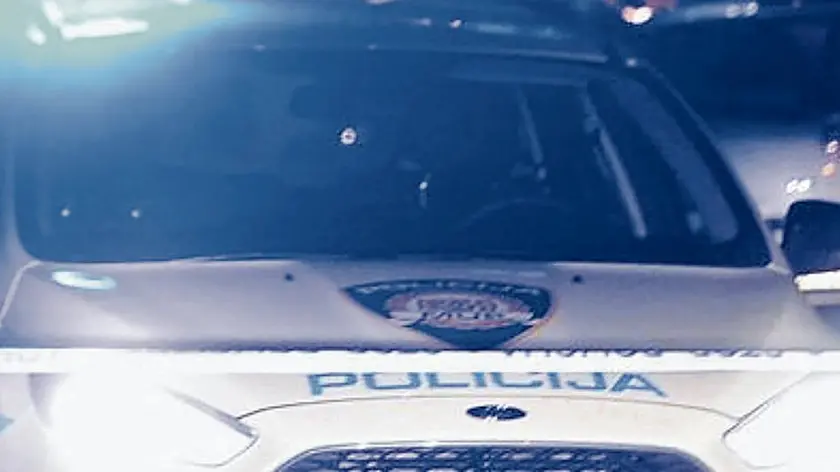 Una pattuglia della polizia croata