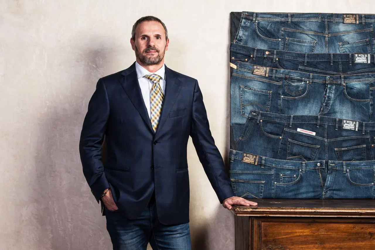 L'ad di Carrera Jeans, Gianluca Tacchella