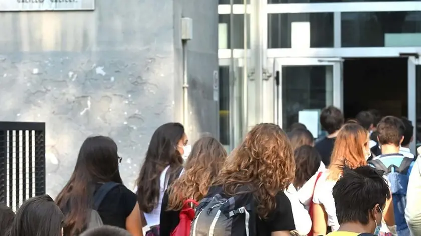 Foto BRUNI Trieste 16.09.2020 Studenti del liceo Galilei