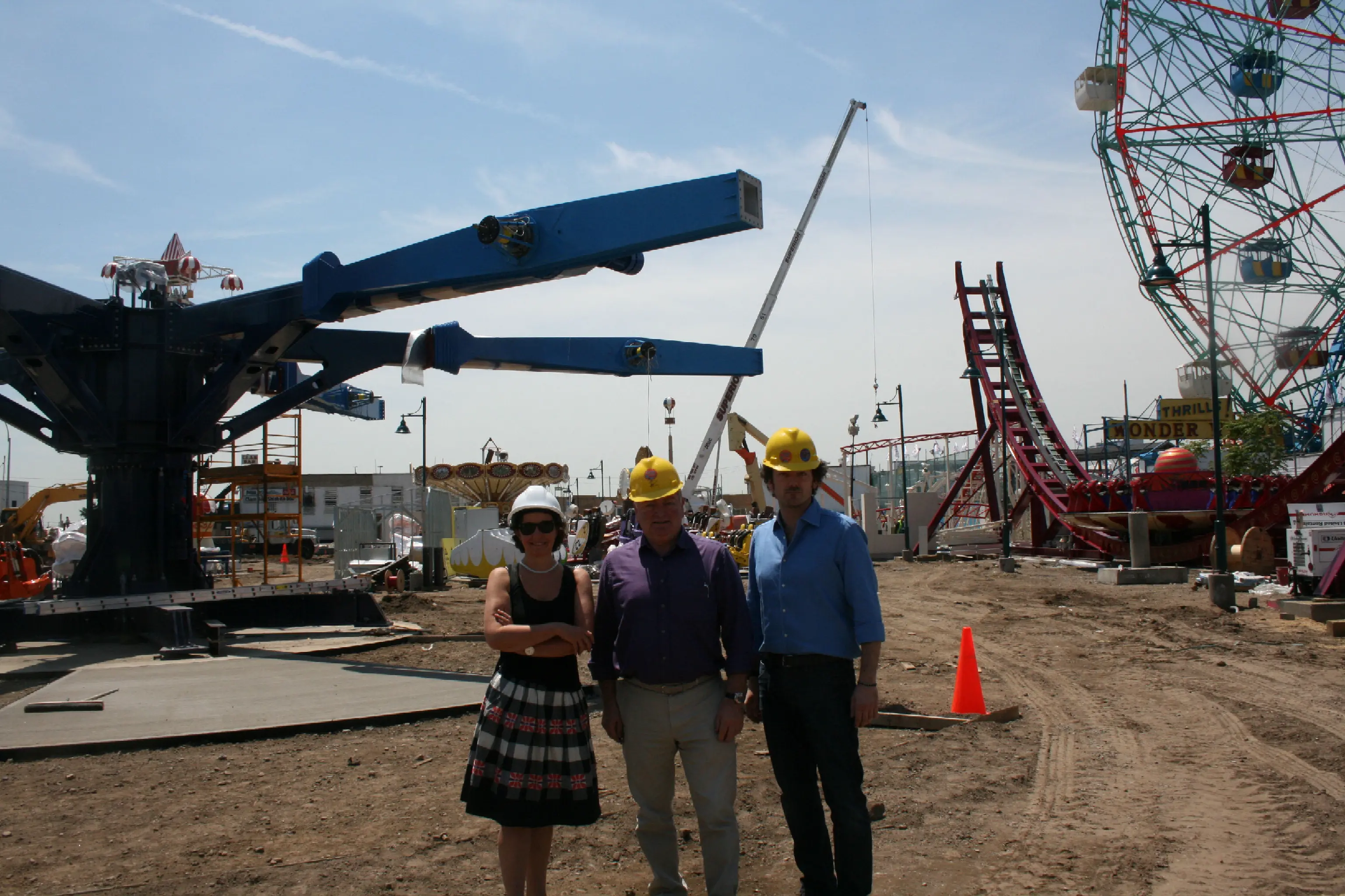 Alberto e Antonio Zamperla al Luna Park di Coney Island