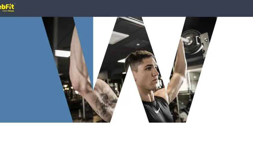 Un'immagine del sito di Webfit