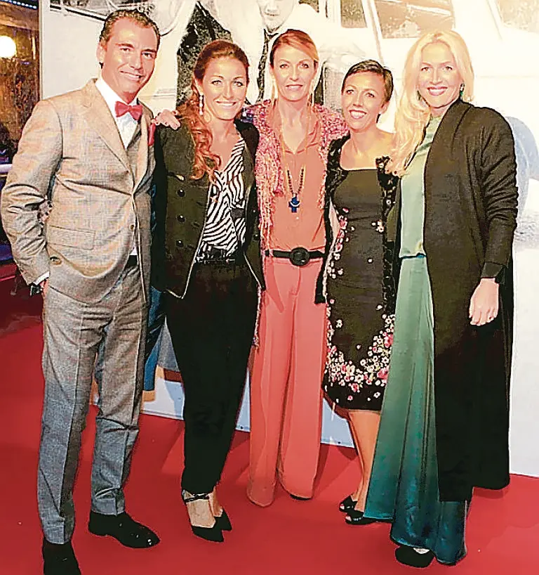 Diego, Arianna, Paola, Marta e Barbara Carron