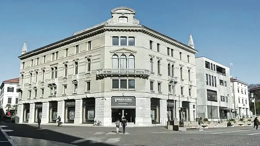La sede di Crédit Agricole Friuladria a Pordenone
