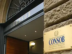 SEDE CONSOB TARGA COMMISSIONE NAZIONALE PER LE SOCIETA'E LA BORSA