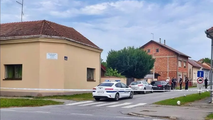 Il luogo della tragedia (foto Hrt.hr)