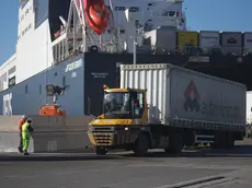 Il RoRo Cappadocia al terminal Hhla di Trieste