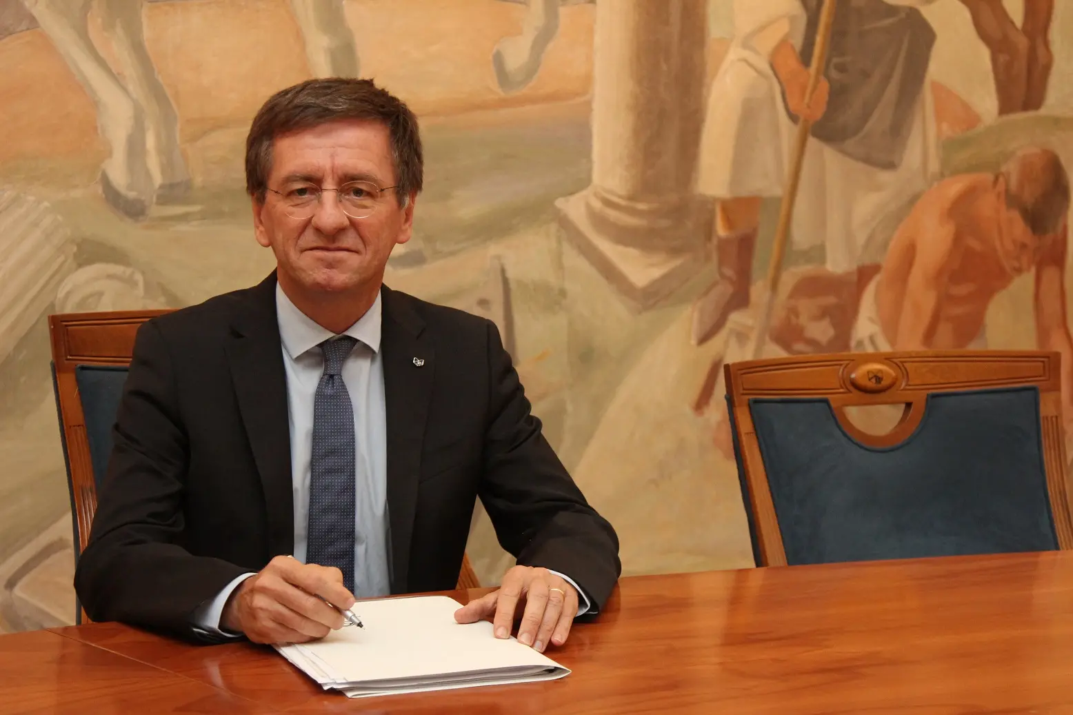 Il direttore Mario Crosta