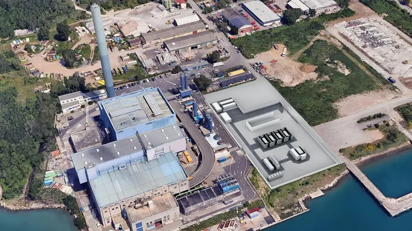 Il rendering del progetto