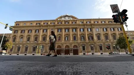 Il Ministero dell'Economia e delle Finanze in via XX settembre a Roma. ANSA/ ETTORE FERRARI