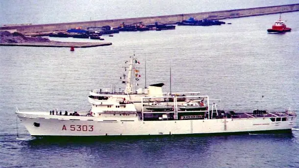 La Magnaghi, la nave oceanografica della Marina Militare oggi in servizio