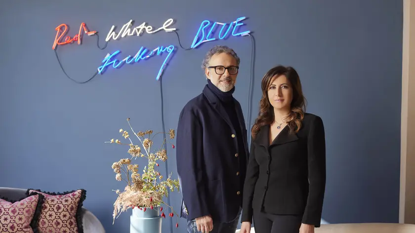 Massimo Bottura & Cristina Scocchia, illycaffè CEO