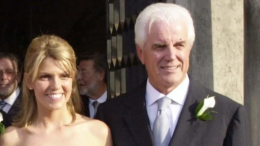 Sabrina e il padre Gilberto Benetton